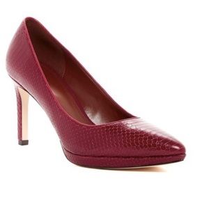 NWT Cole Haan Idala II - Red Snake Print